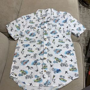 The Children’s Place Surf Shark Beach Button Up